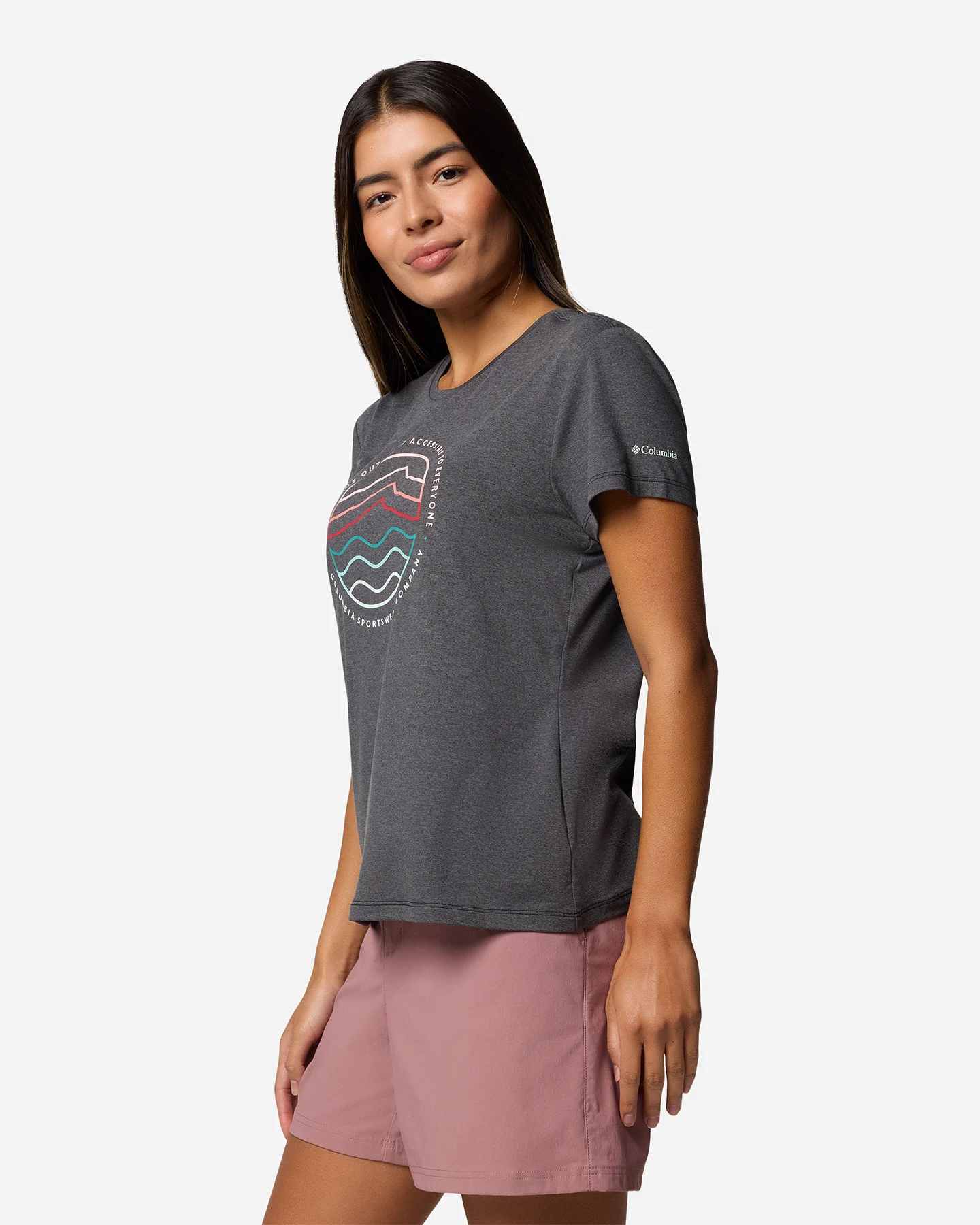Tričko Columbia Sloan Ridge Graphic W 2077451010