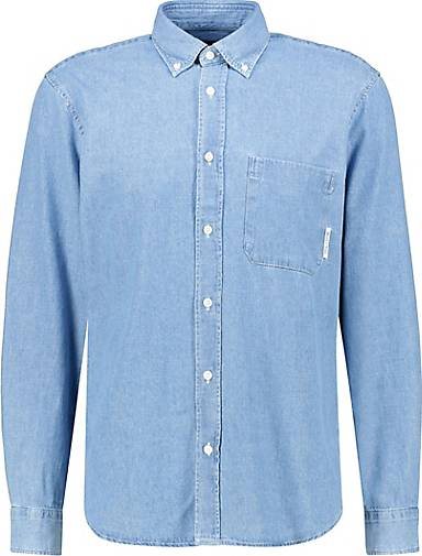 Marc O'Polo Herren Jeanshemd aus Bio-Baumwolle