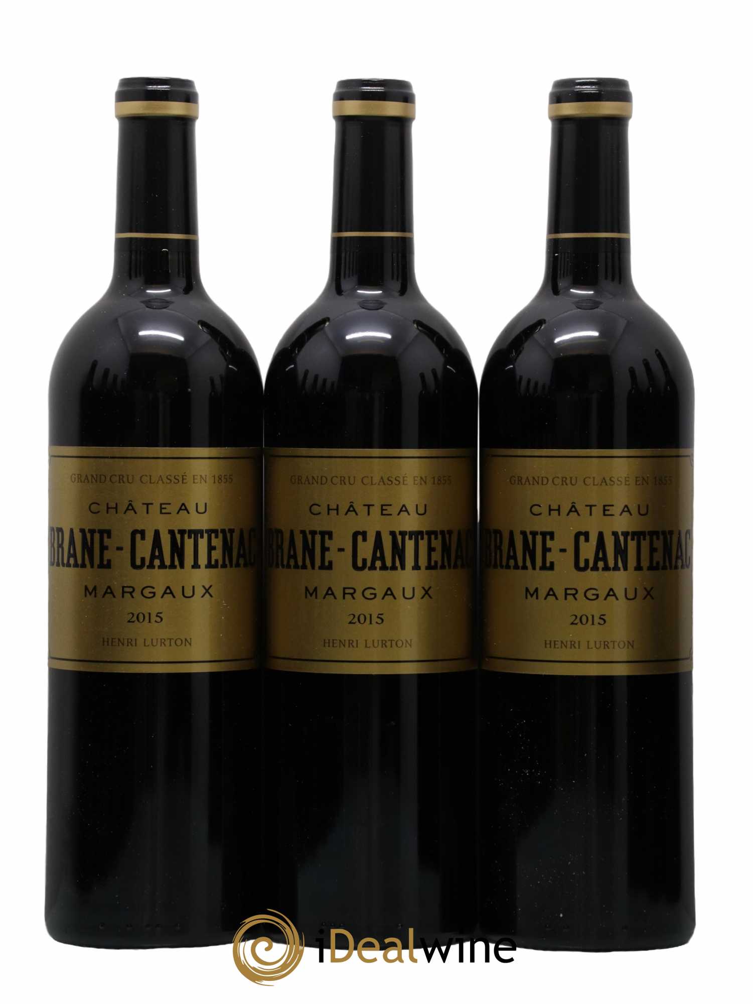 Château Brane Cantenac 2ème Grand Cru Classé  2015 - Lot de 12 Bouteilles