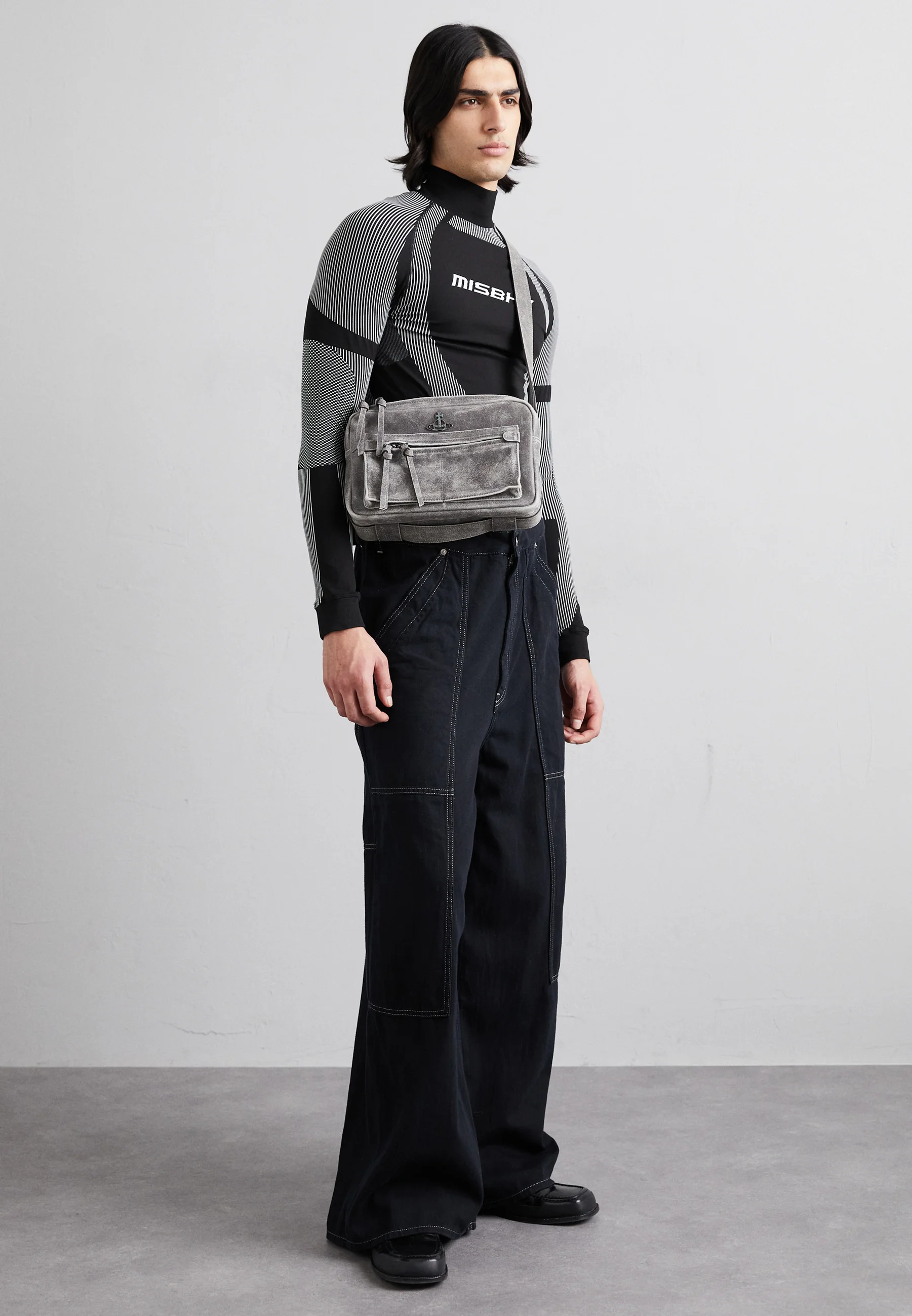 Vivienne Westwood JERRY SATCHEL BAG UNISEX - Bolso de hombro