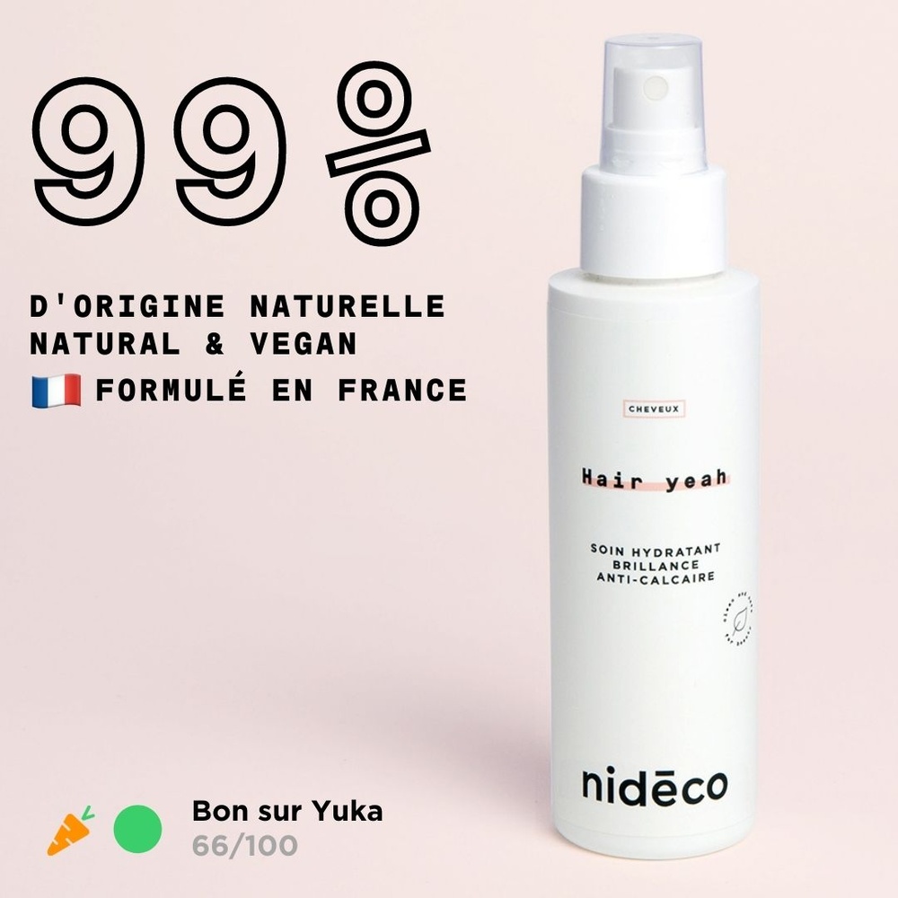nidéco Hair Yeah Soin hydratant brillance anti-calcaire