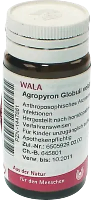 AGROPYRON Globuli velati  20 g  Globuli