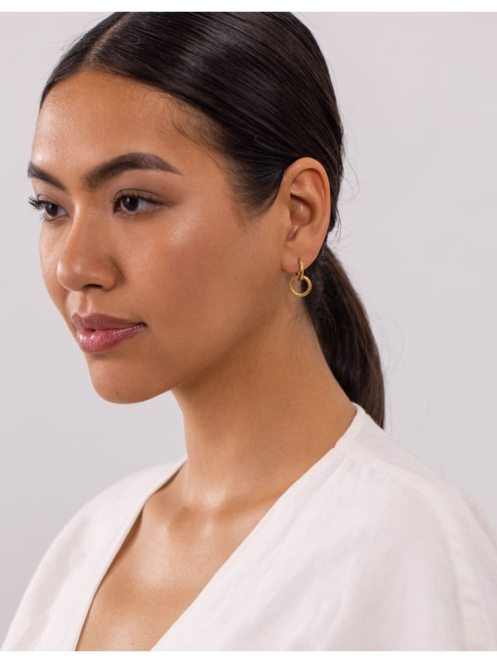 PURELEI Creolen Kii Elua in Gold günstig kaufen onesize