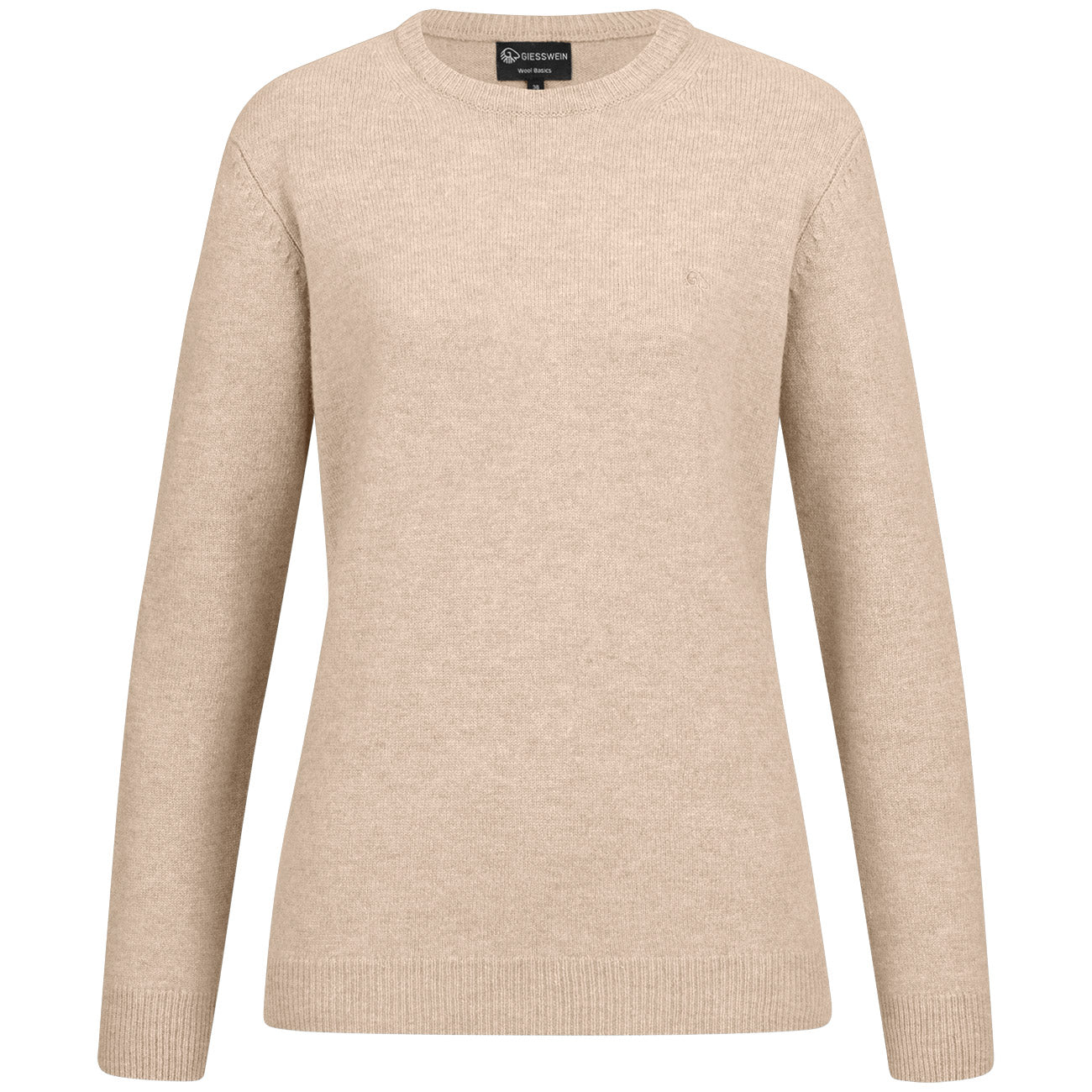 Wollpullover Rundhals Damen
