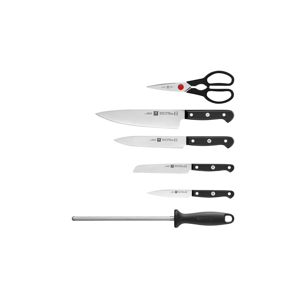 Messerblockset 7-tlg, Natur