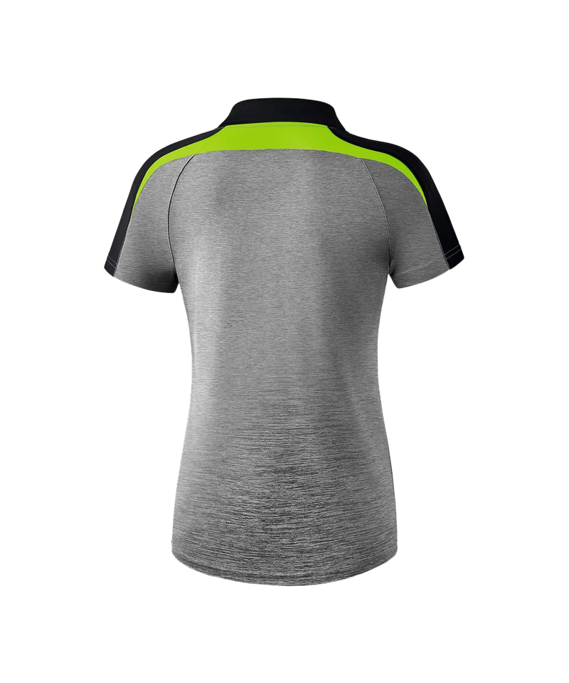 Erima Liga 2.0 Poloshirt Damen Grau Schwarz Grün