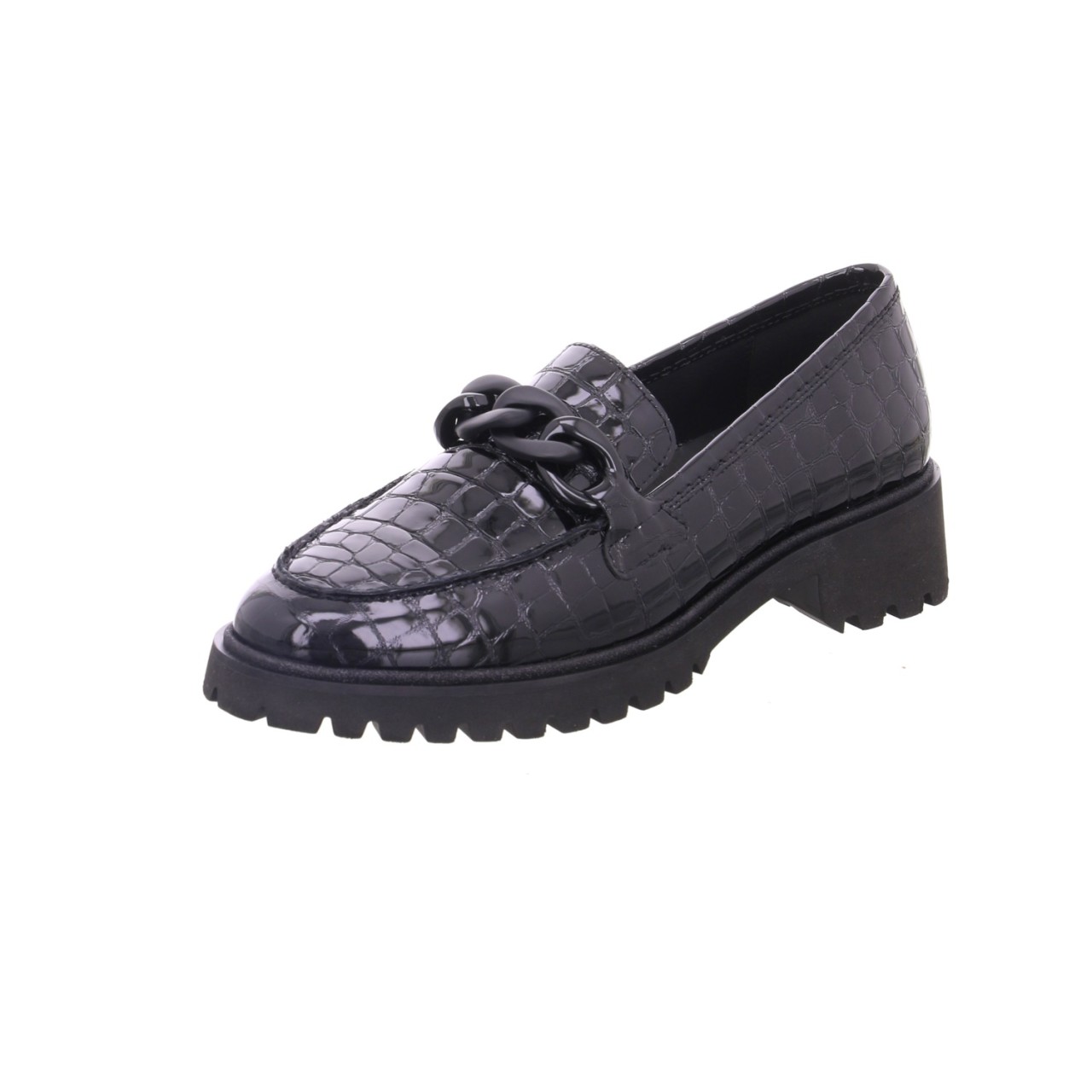 ARA Klassische Slipper schwarz