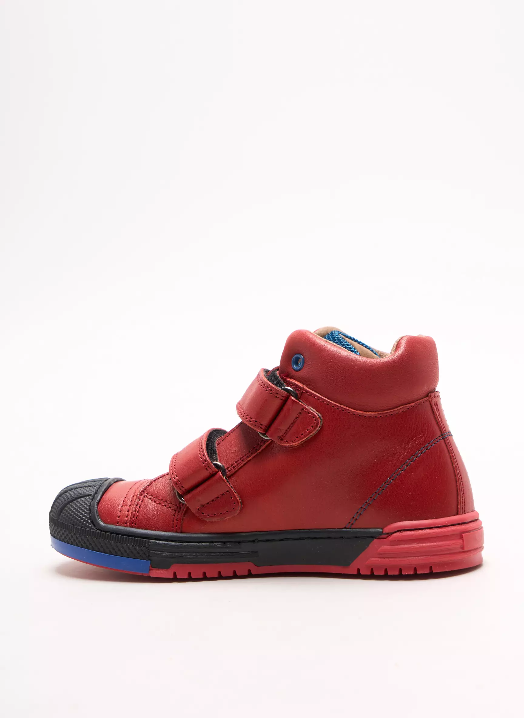 Fr Baskets Garcon couleur rouge