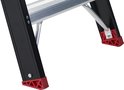 Escada Altrex 192502 TDO 2 Taurus com degraus revestidos de 2x2 de cada lado (sem suporte)!