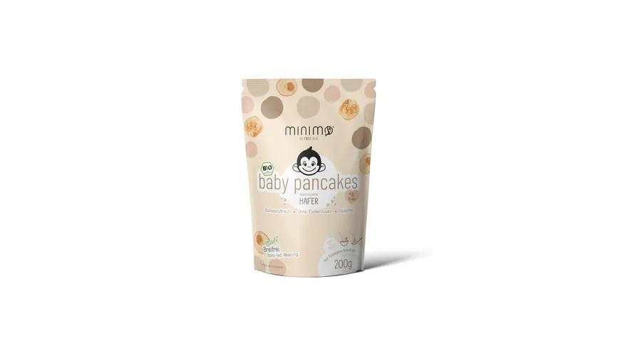 minimo Bio Baby Pancakes Hafer 200 g