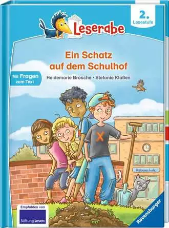 Leserabe - 2. Lesestufe: Ein Schatz auf dem Schulhof