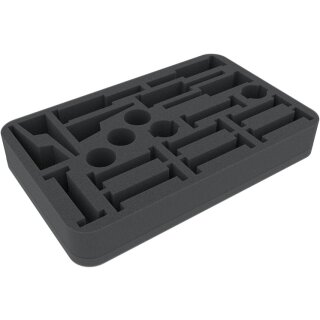 Feldherr Schaumstoffeinlage für Star Wars Legion: Priority Supplies Battlefield Expansion + Barricades Pack