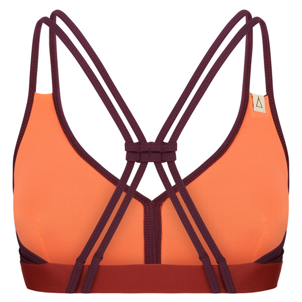 BIKINI TOP WILD DARK BERRY Damen - Bikini
