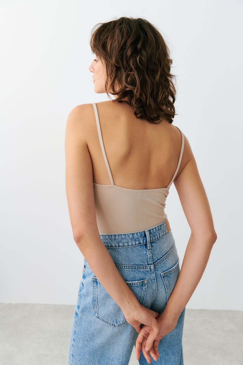 Boatneck singlet