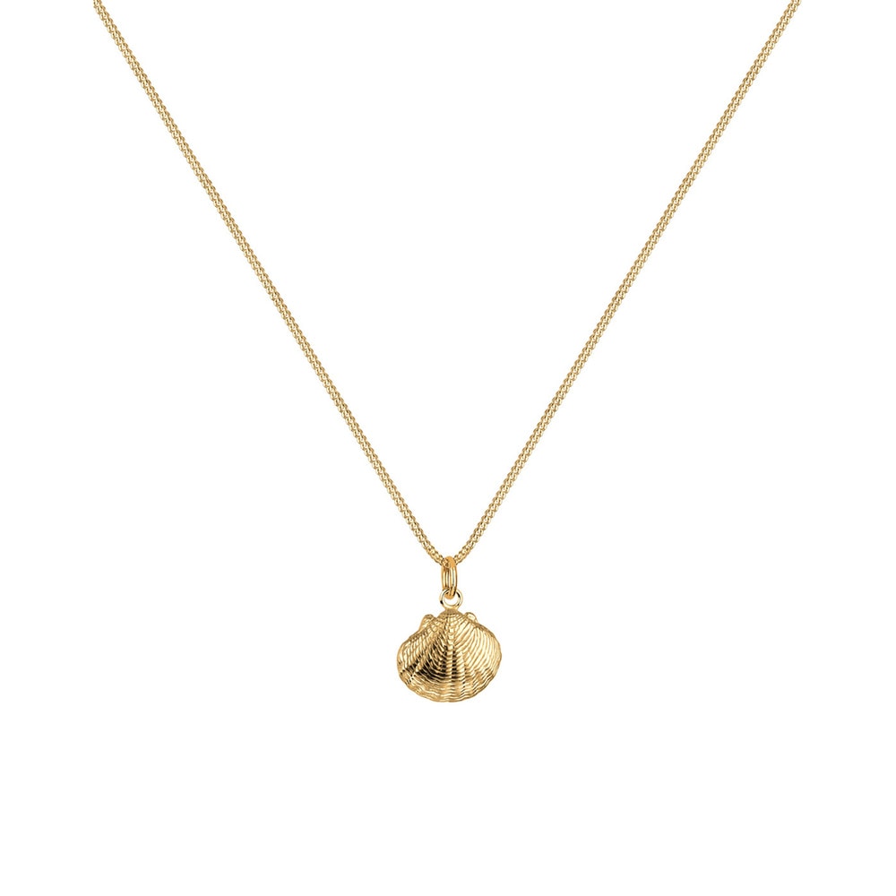Elli Elli Collier Femme Pendentif en Coquillage Tendance en Argent Sterling 925 Bijoux