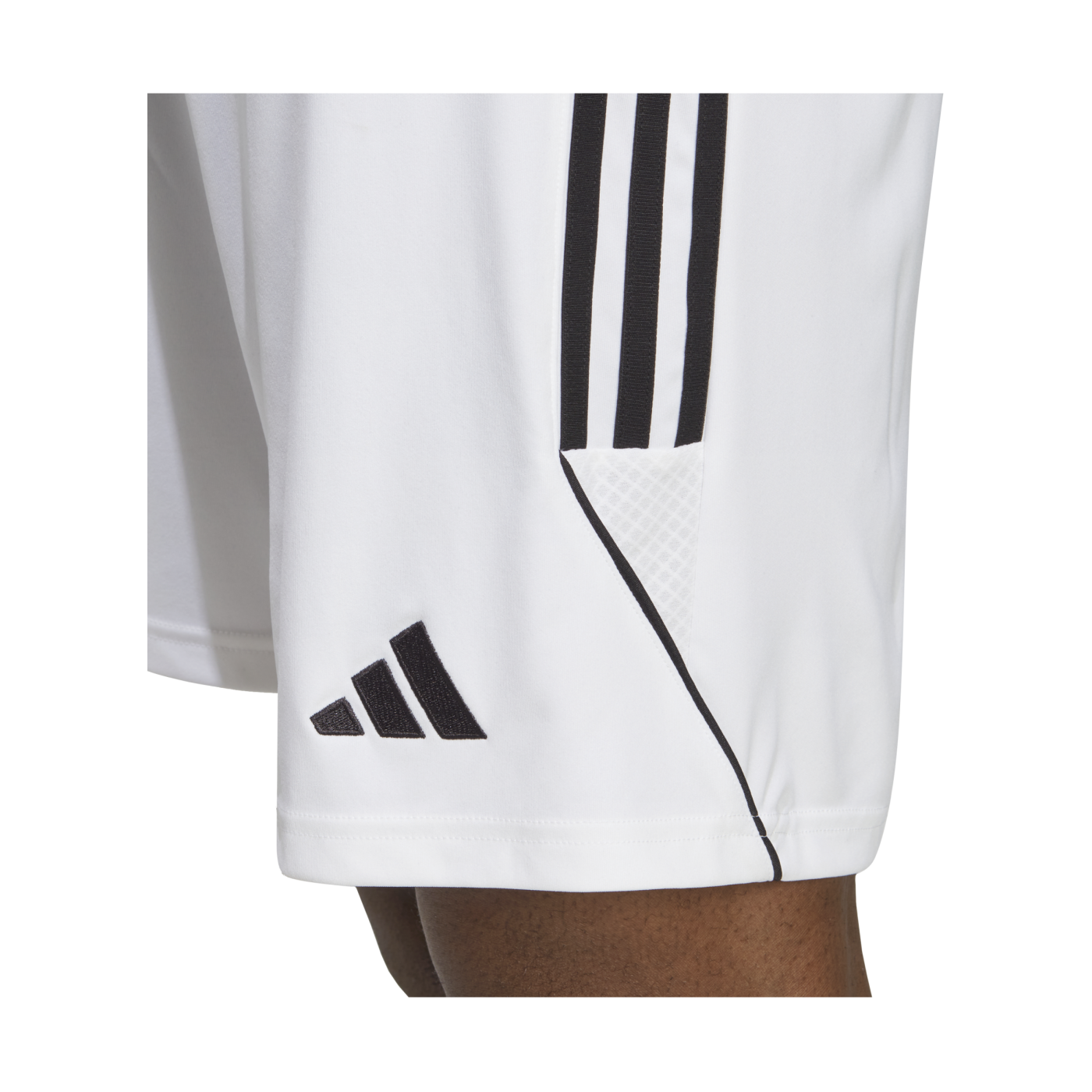 adidas Tiro 23 Short Weiss Schwarz