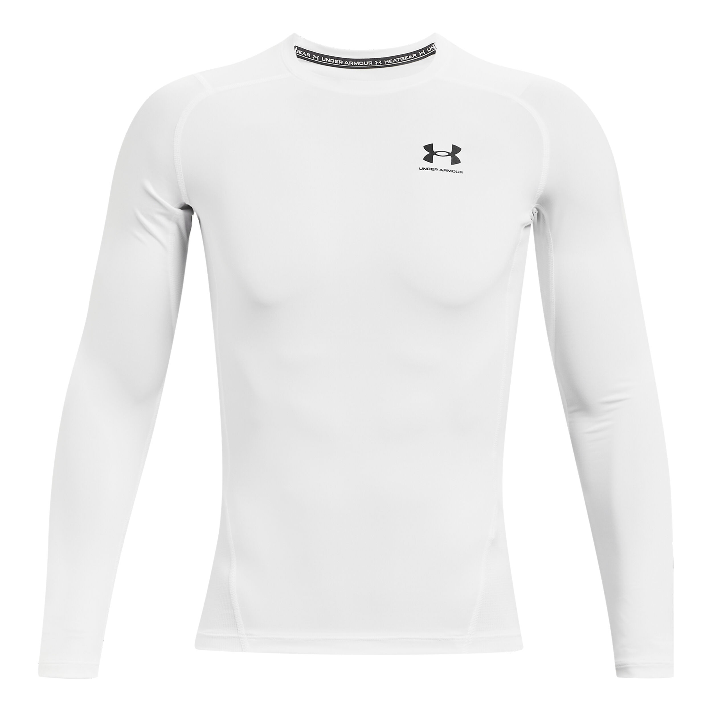 Heatgear Comp Longsleeve Herren - Weiß, Schwarz