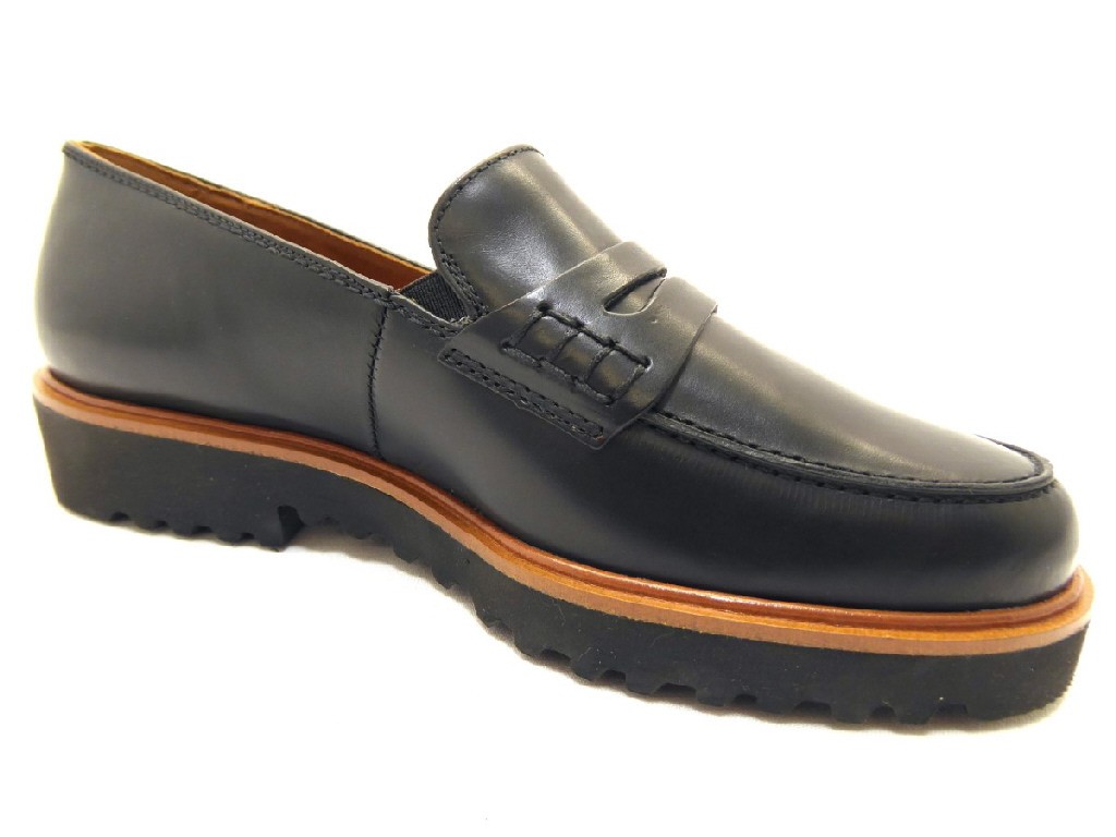 PAUL GREEN Sportliche Slipper schwarz