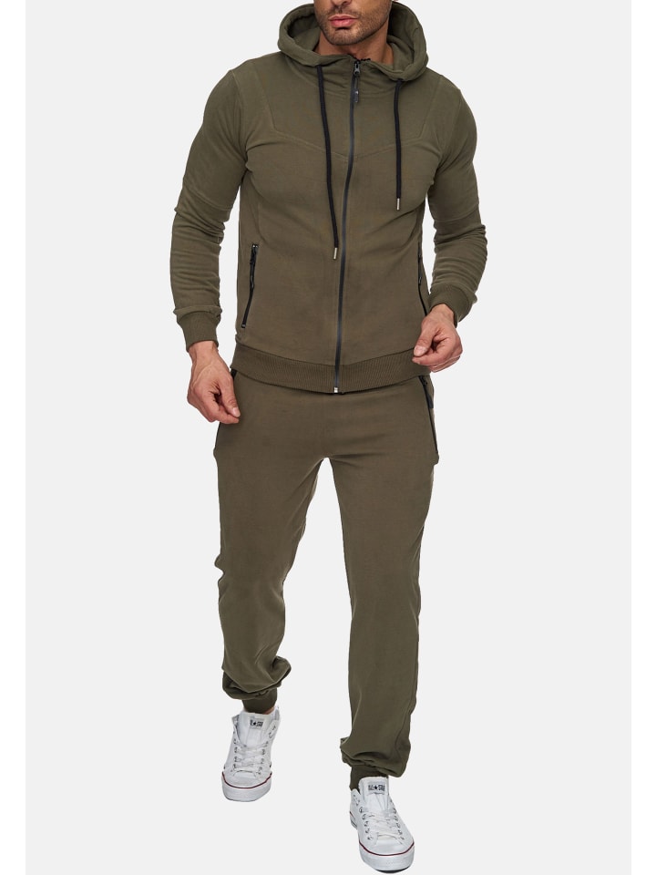 RESLAD Trainingsanzug Basic Set in khaki günstig kaufen