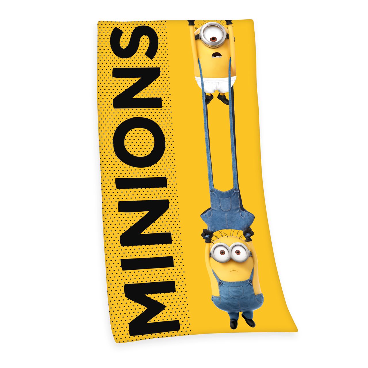 Herding Minions 2 Velourstuch, Größe: 150 x 75 cm