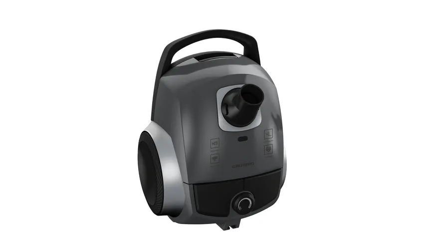 GRUNDIG Bodenstaubsauger VCC 6250 ECO grau, schwarz
