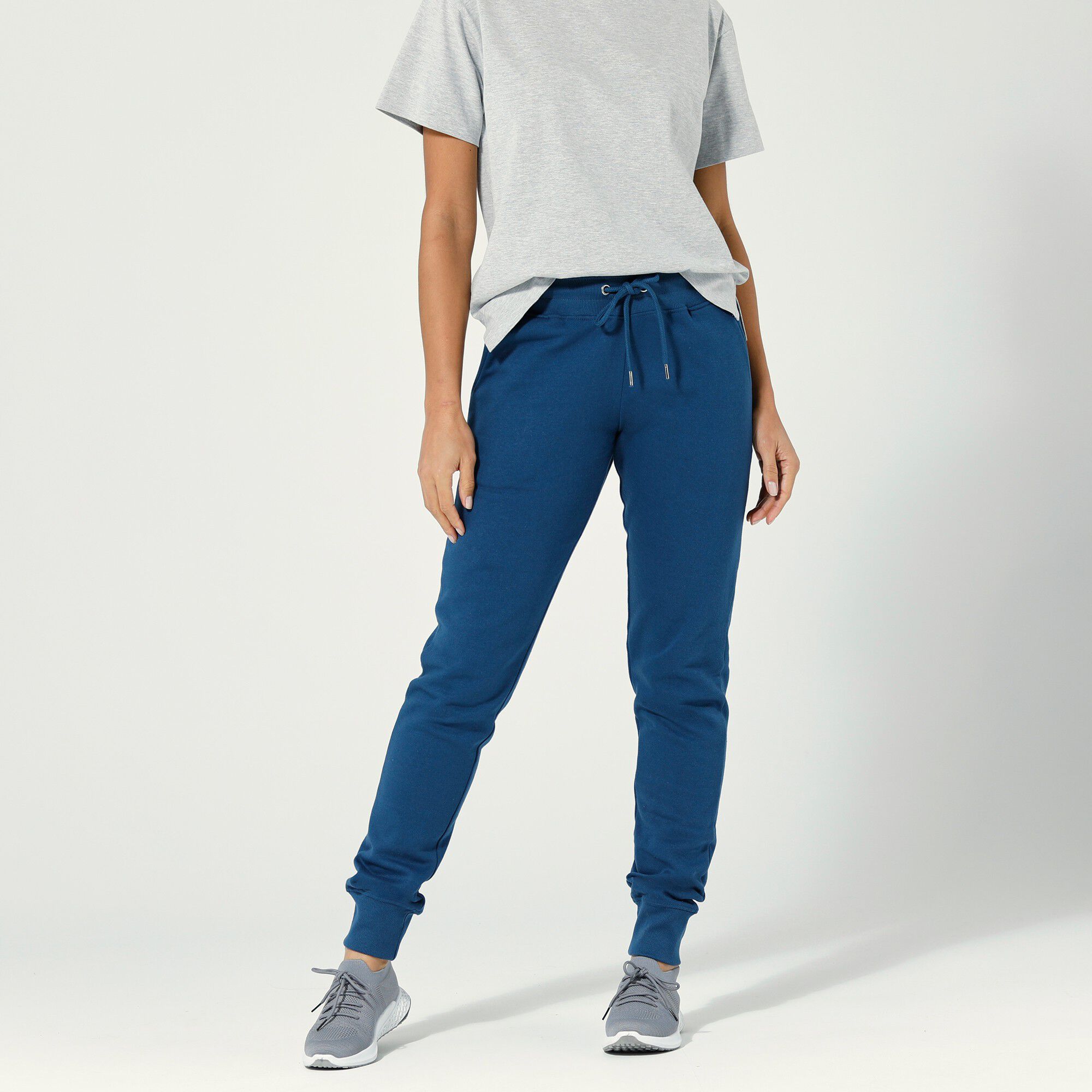Pantalon jogging en molleton gratté