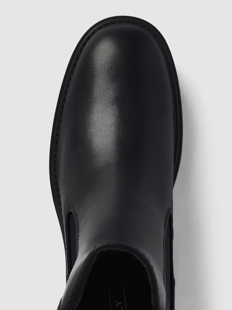 Chelsea Boots mit profilierter Sohle Modell 'BETTY' in schwarz