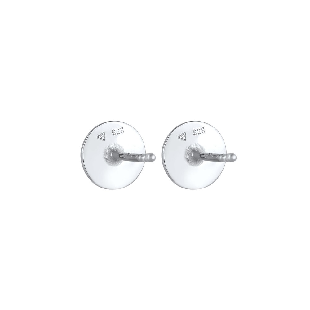 Elli Elli Boucles d'Oreilles Femmes Clous d'oreilles Plaquette Martelé Antique Tendanc Boucles d'oreilles