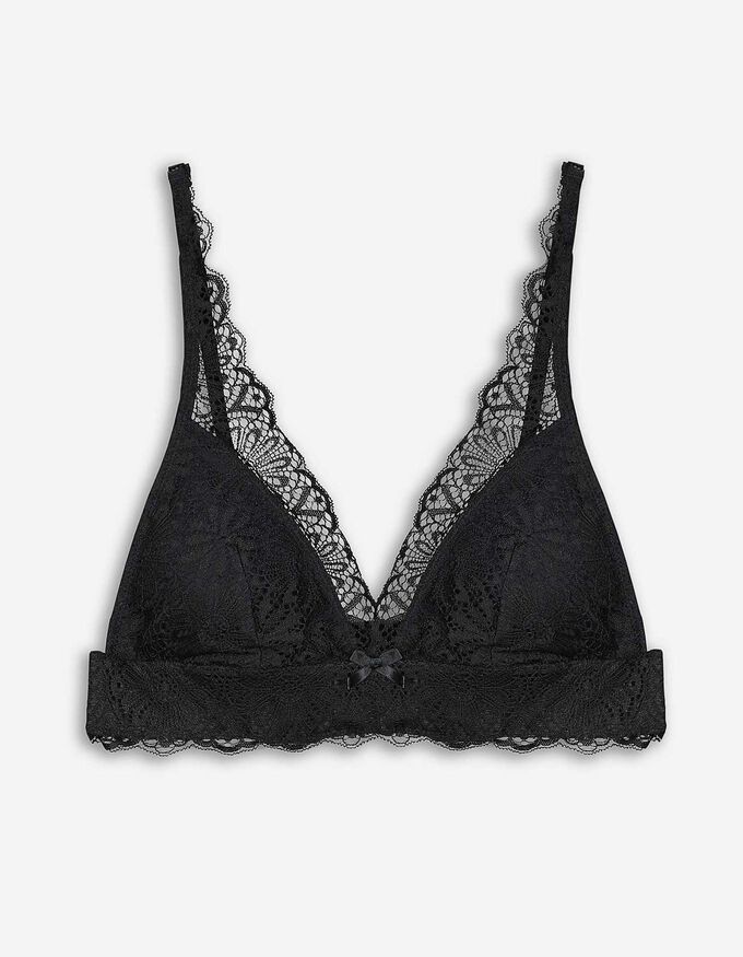 Bustier - Spitzenbesatz