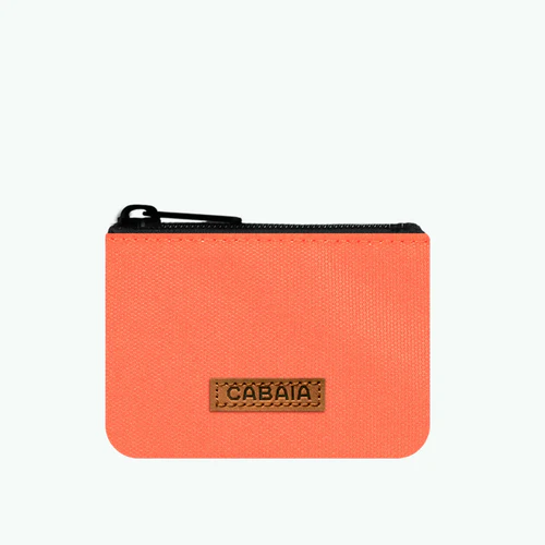 Nano Himare coral clutch bag
