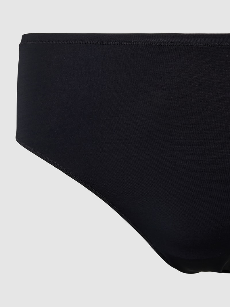 Slip in unifarbenem Design Modell 'Allure' in schwarz
