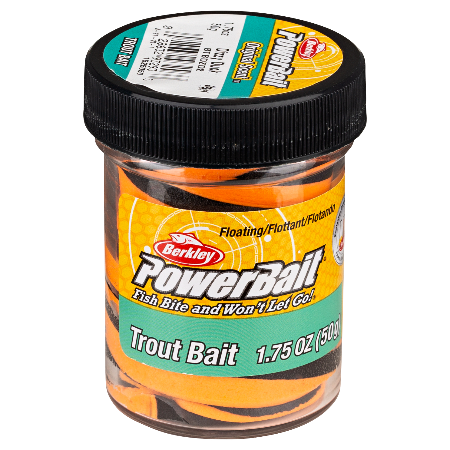 Berkley Forellenteig PowerBait® Trout Bait Swirl Range (Dizzy Duck)