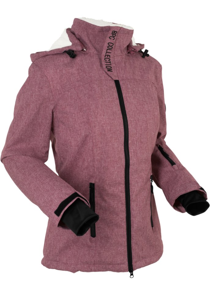 Outdoor-Funktions-Jacke mit Teddyfleece