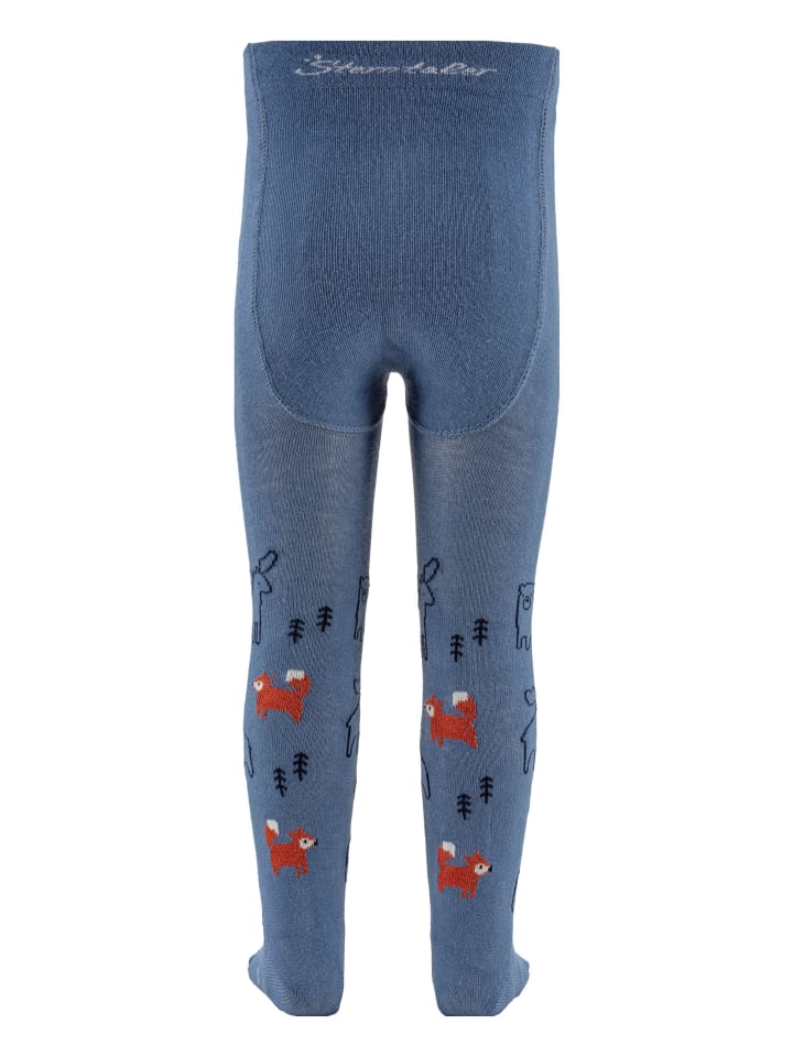 Sterntaler Strumpfhose Waldtiere in mittelblau günstig kaufen 62
