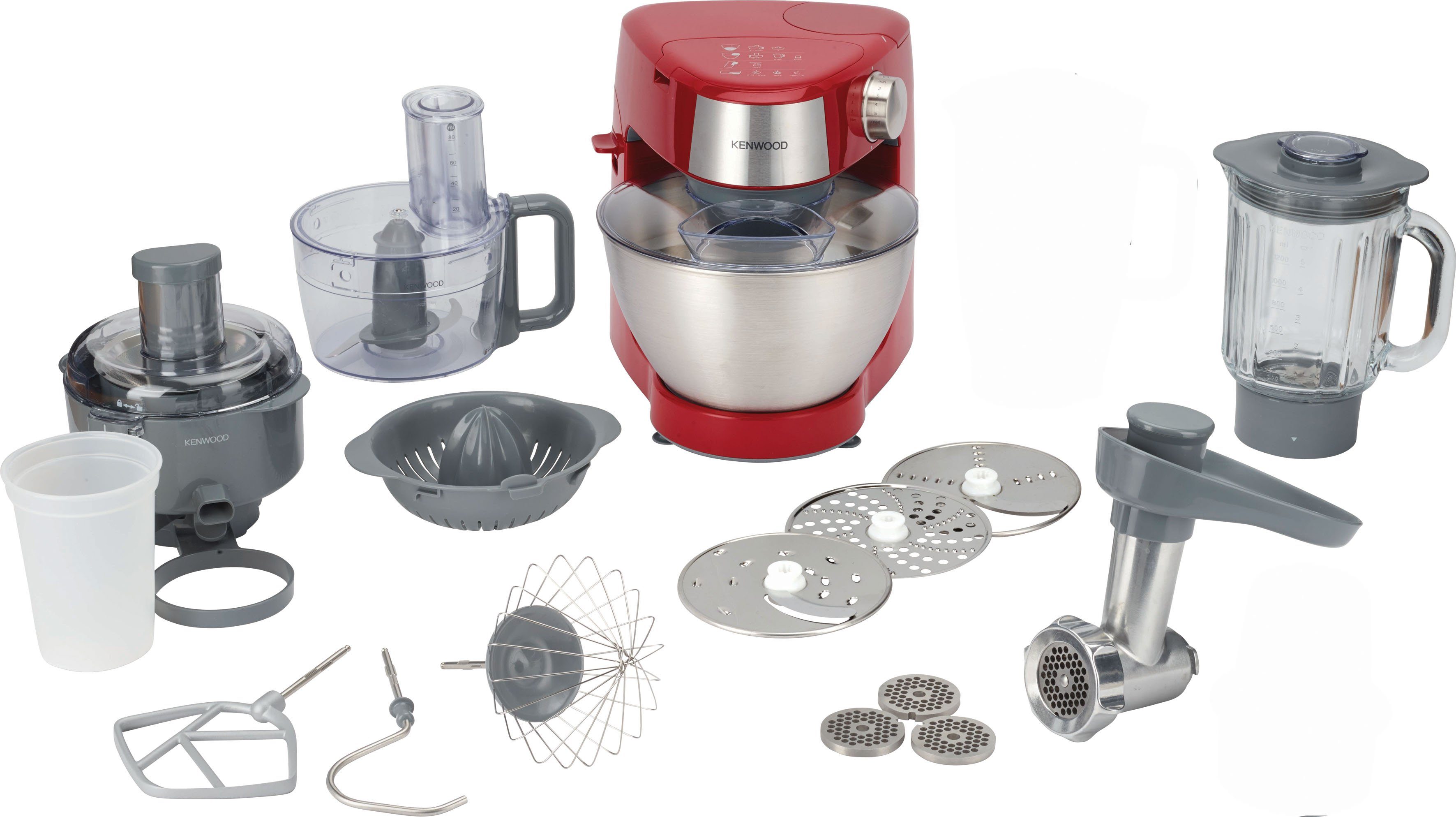 KENWOOD Küchenmaschine Prospero+ KHC29.P0RD, 1000 W, 4,3 l Schüssel