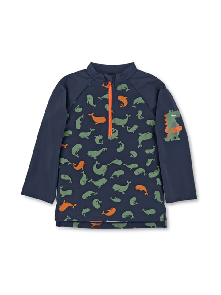 Sterntaler Badeshirt langarm uni   Wale in marineblau günstig kaufen 80