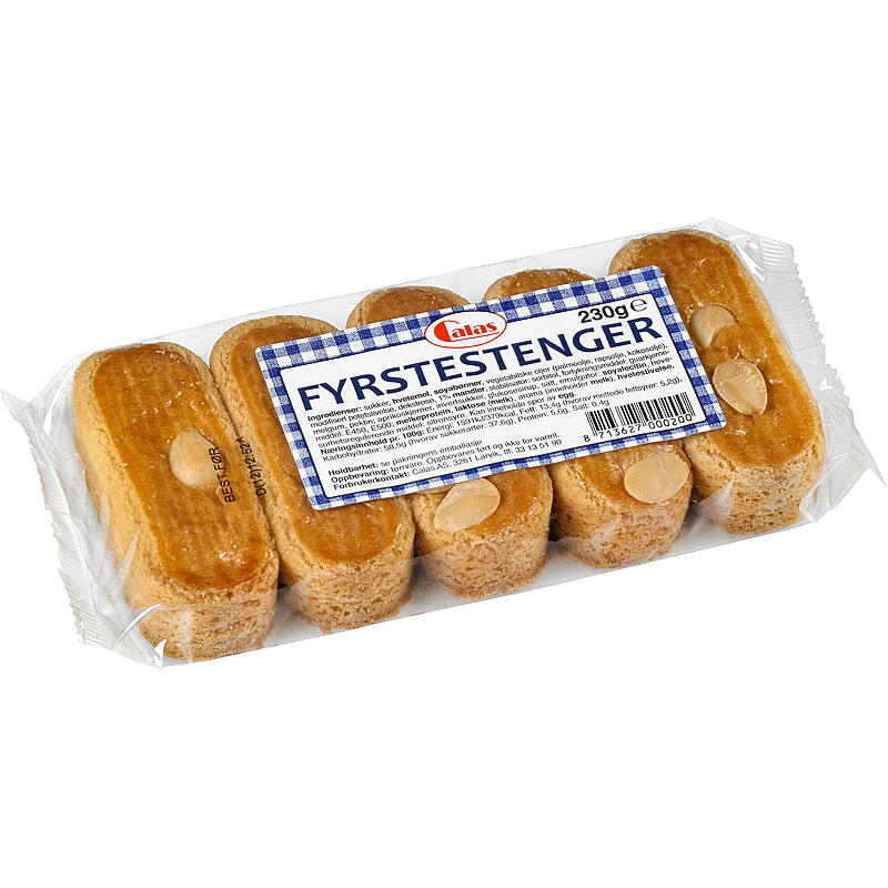 Fyrstestenger 230 g