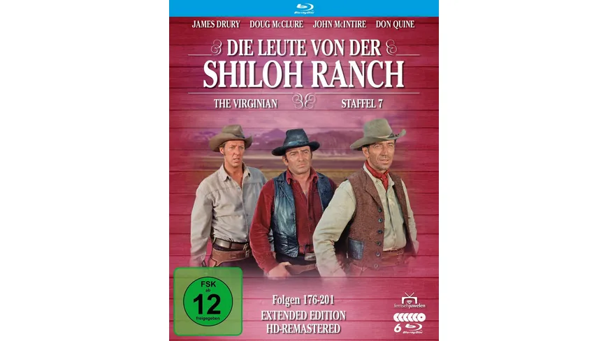 Die Leute von der Shiloh Ranch - Staffel 7 (HD-Remastered) (Fernsehjuwelen)  [6 BRs]