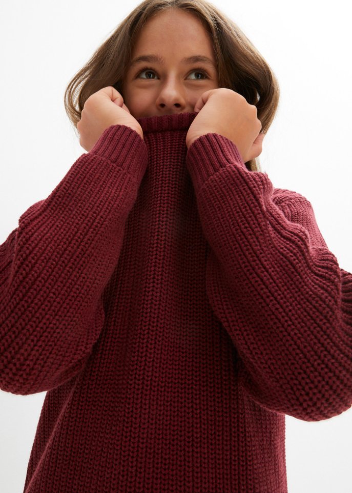 Kinder Baumwoll-Strickpullover