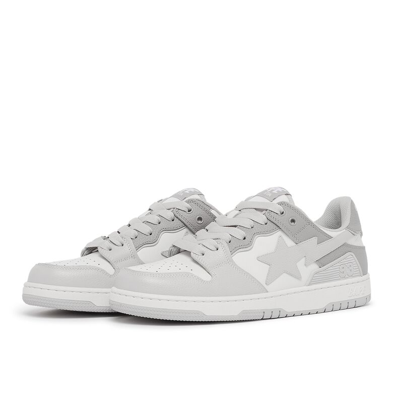 A Bathing Ape Bape SK8 STA #5 M1 white