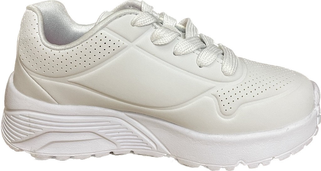 SKECHERS Mädchen Halbschuhe weiss