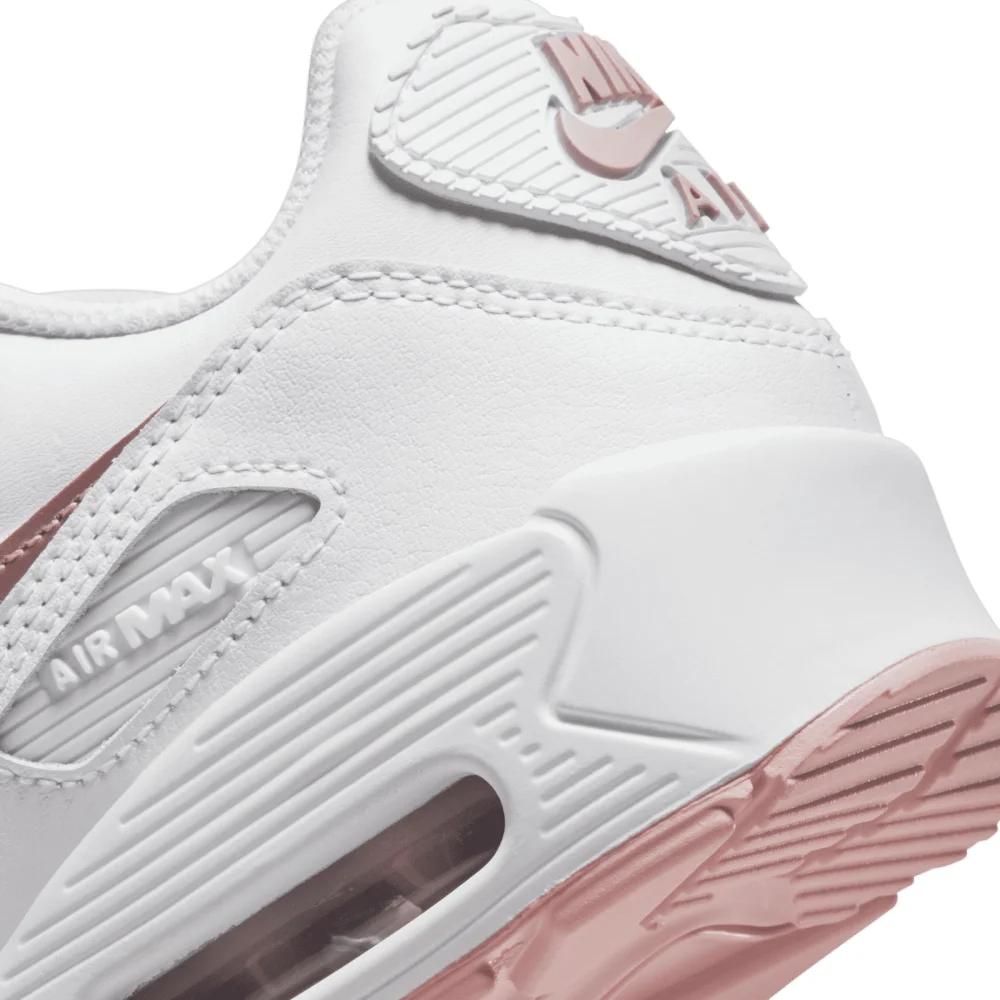Nike Air Max 90 Leather GS LTR CD6864-115 / weiss