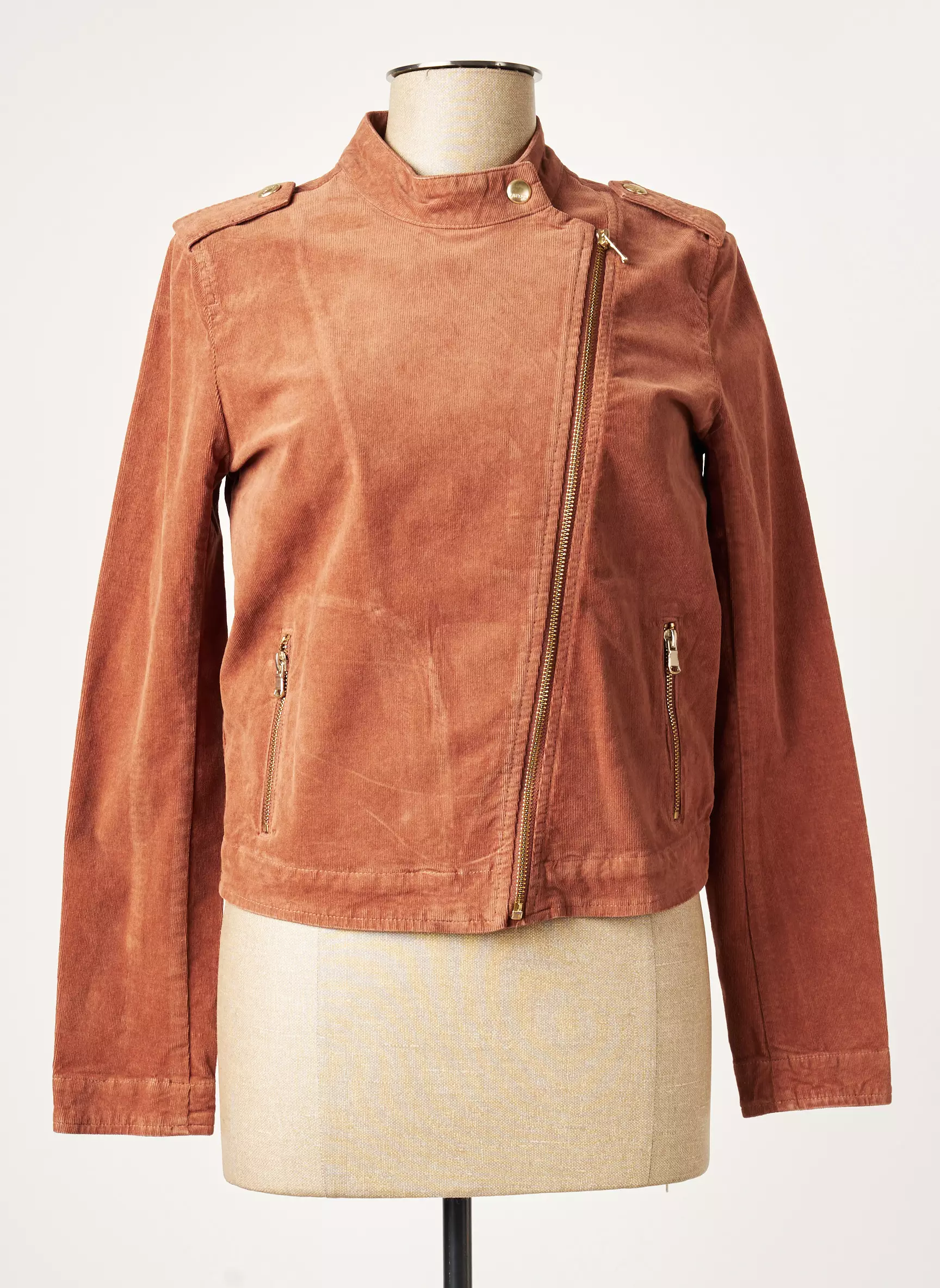 Julie Guerlande Vestecasual Femme couleur marron