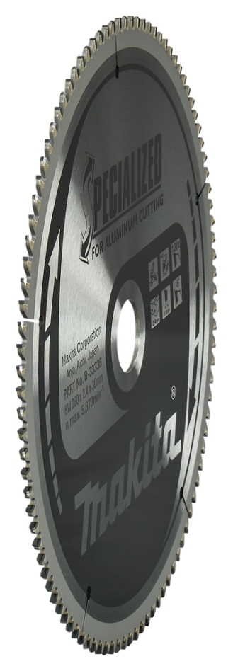 Makita pribor B-33336 HM list pile Specifikacije Aluminij 260 x 30 x 100T