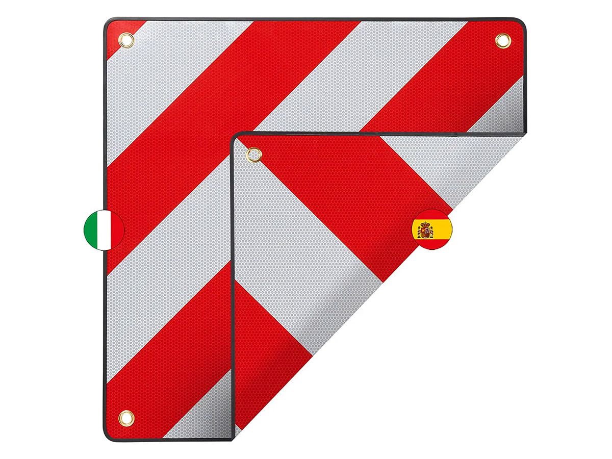 ProPlus Italien/Spanien Aluminium Warnschild