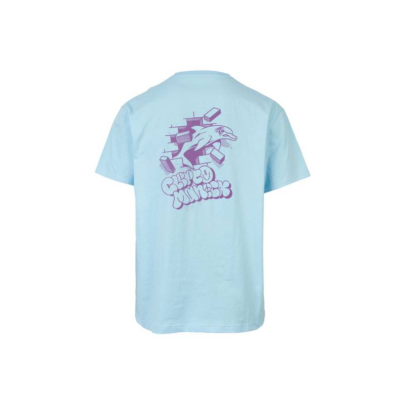 Cleptomanicx Break Free Printshirt Herren