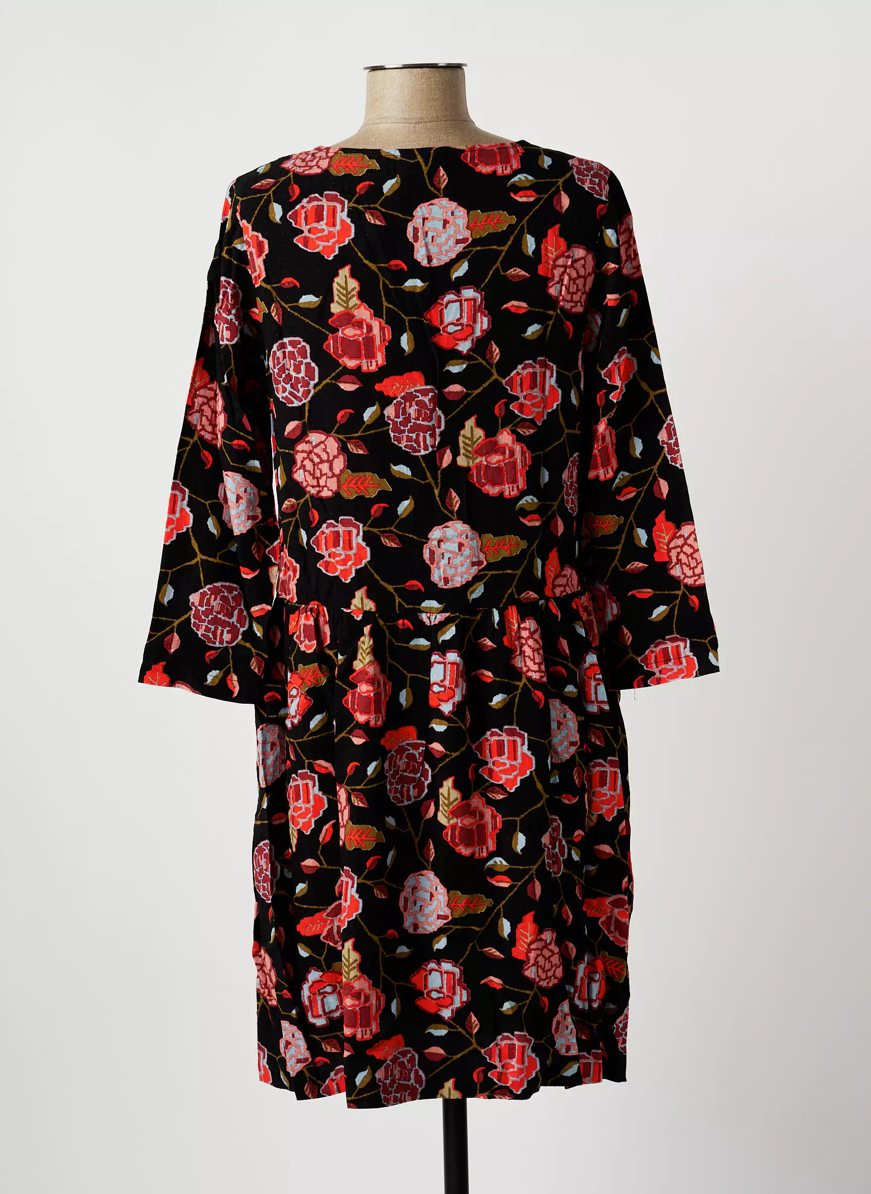 La Fiancee Du Mekong Robes Mi Longues Femme couleur noir