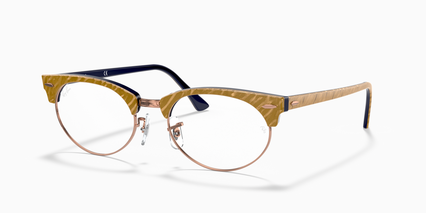 Ochelari de soare ovali Clubmaster - Lucido Bej