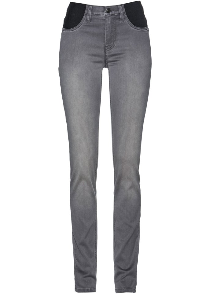 Jeans mit bequemem Bund