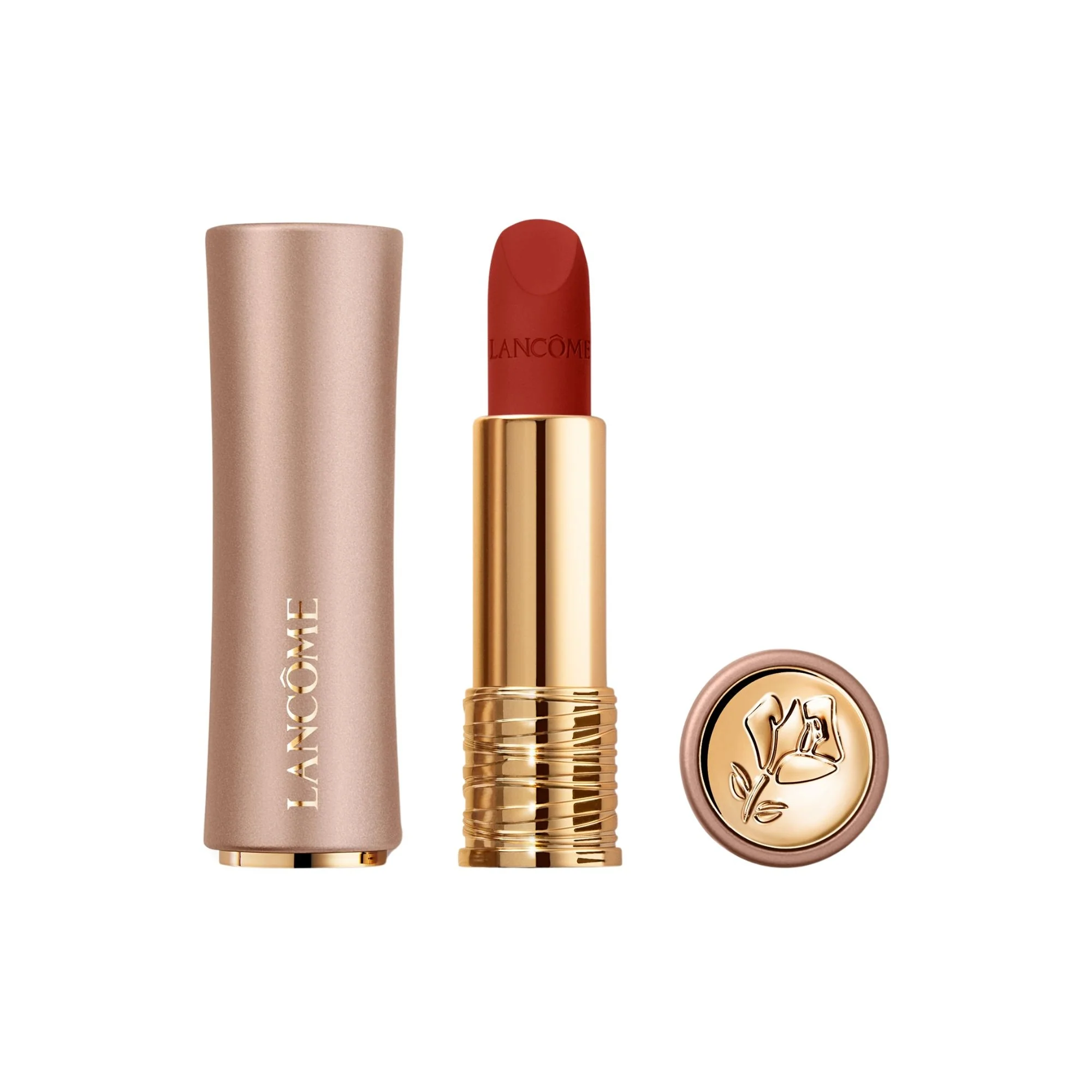 L'Absolu Rouge Intimatte Lips - Matte Lipstick, Lipstick